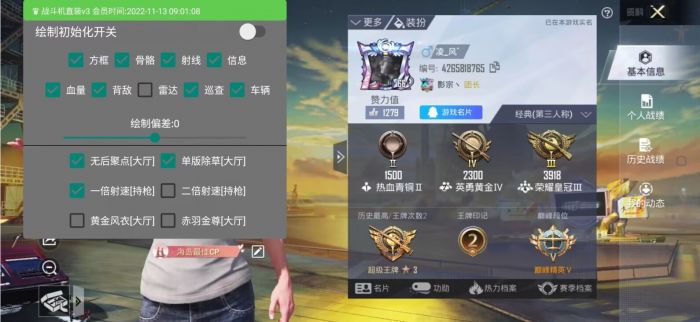 如何打开和平精英外挂侦查（怎么打开和平精英中的外挂）